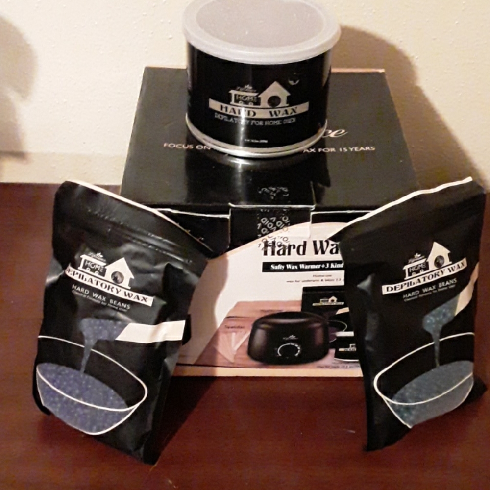 Lifestance Hard Wax Depilatory Set With Beads